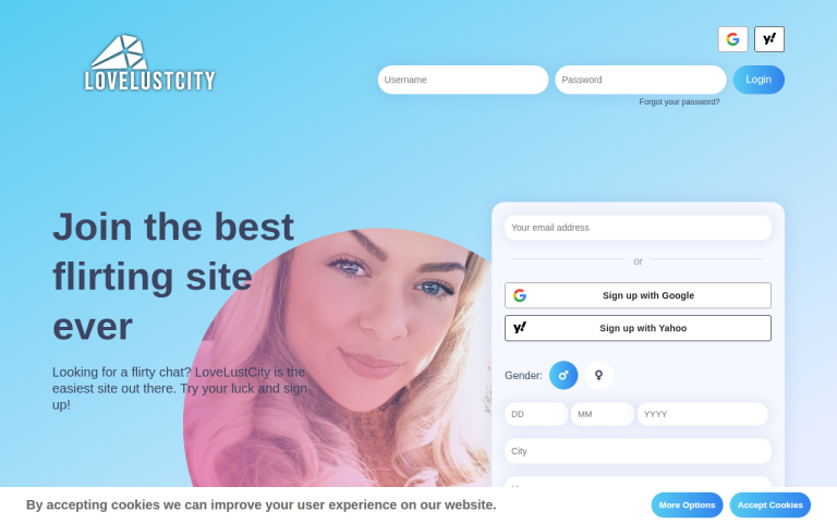lovelustcity.com Reviews & Reviews Website Screenshot