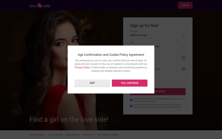 loveonside.com Reviews & Reviews Website Screenshot
