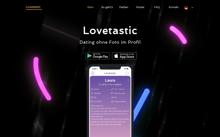 lovetastic.ch Reviews & Reviews Website Screenshot