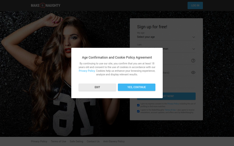 makeitnaughty.com Reviews & Reviews Website Screenshot