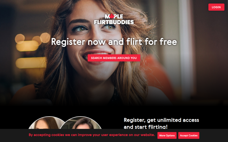 mapleflirtbuddies.com Reviews & Reviews Website Screenshot