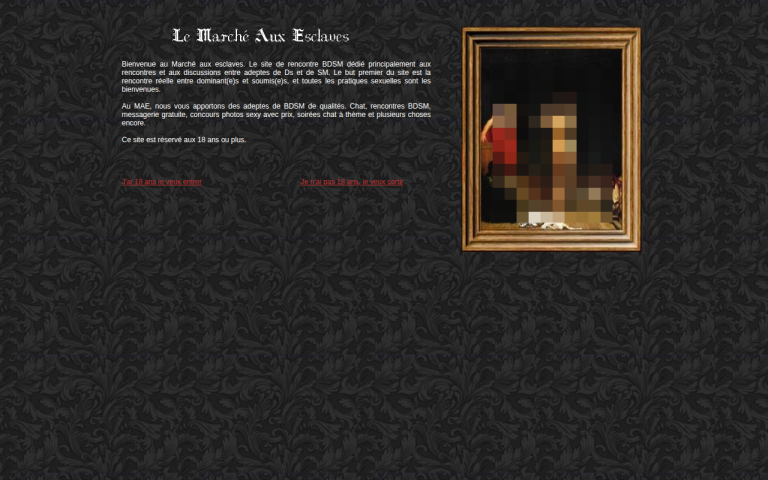 marcheauxesclaves.com Reviews & Reviews Website Screenshot
