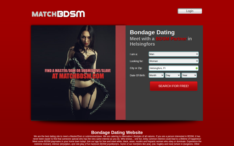 matchbdsm.com Reviews & Reviews Website Screenshot