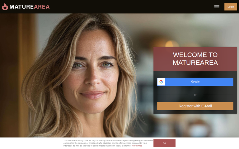 maturearea.com Reviews & Reviews Website Screenshot