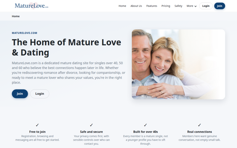 maturelove.com Reviews & Reviews Website Screenshot