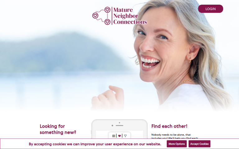 matureneighborconnections.com Reviews & Reviews Website Screenshot