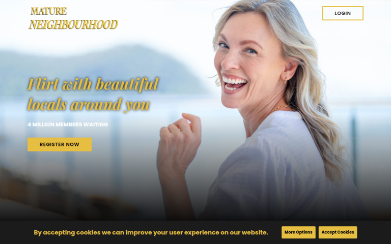 matureneighbourhood.com Reviews & Reviews Website Screenshot