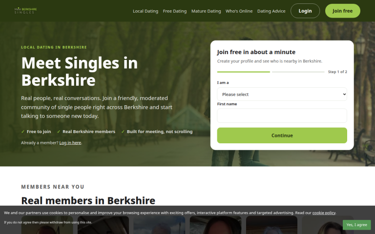 meetberkshiresingles.co.uk Reviews & Reviews Website Screenshot