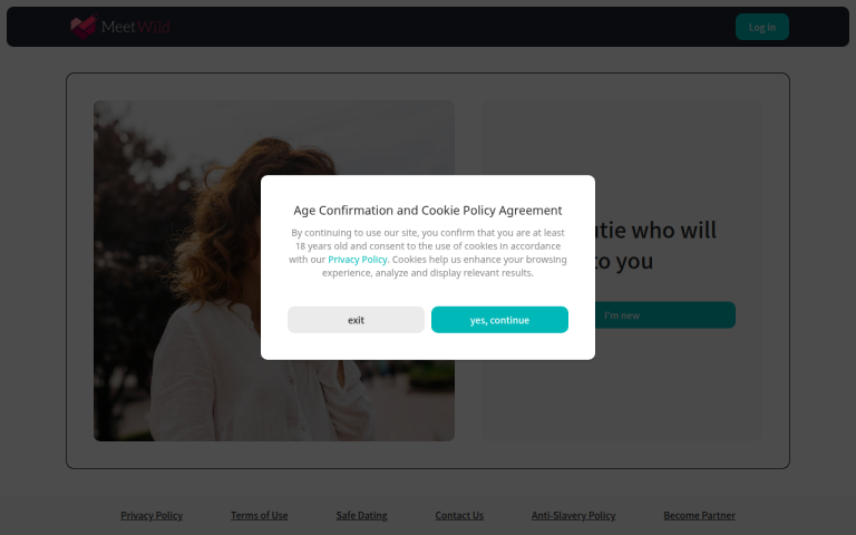 meetwild.com Reviews & Reviews Website Screenshot