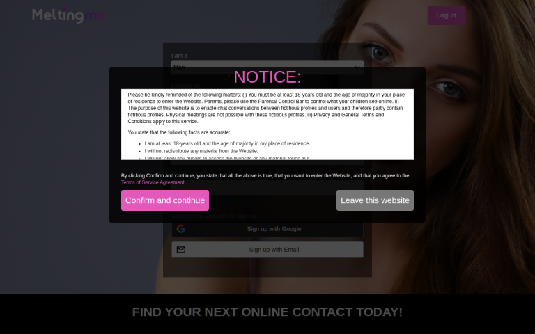 meltingme.com Reviews & Reviews Website Screenshot