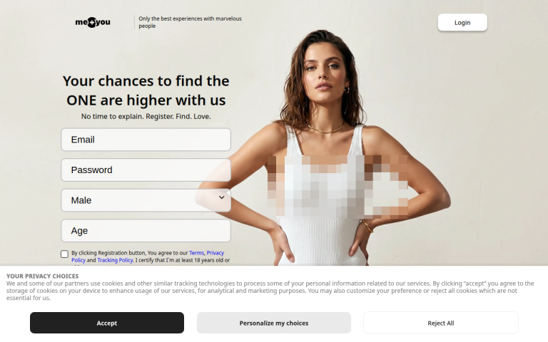 meplusyou.club Reviews & Reviews Website Screenshot