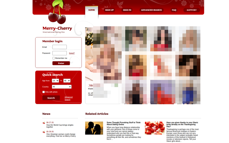 merry-cherry.com Reviews & Reviews Website Screenshot