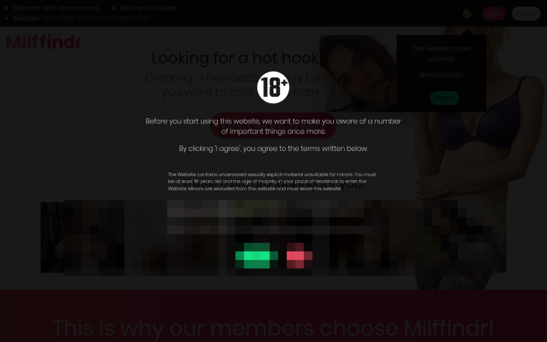 milffindr.com Reviews & Reviews Website Screenshot