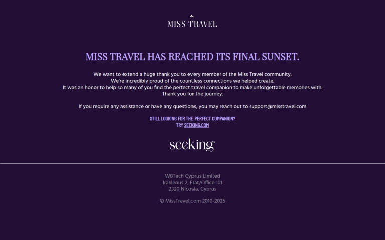 misstravel.com Reviews & Reviews Website Screenshot