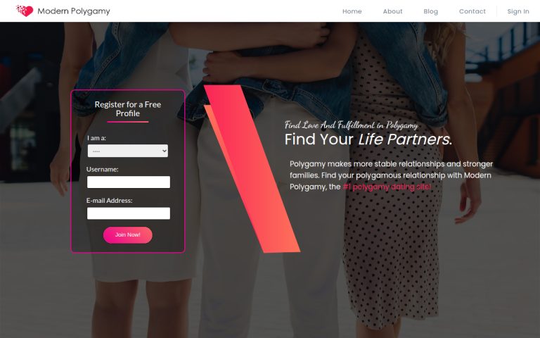 modernpolygamy.com Reviews & Reviews Website Screenshot