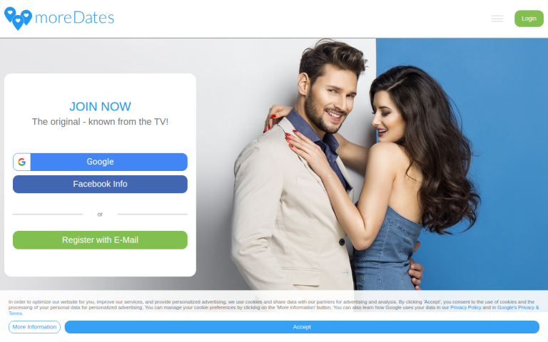 moredates.com Reviews & Reviews Website Screenshot