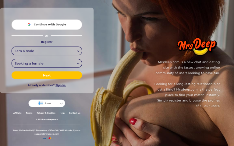 mrsdeep.com Reviews & Reviews Website Screenshot
