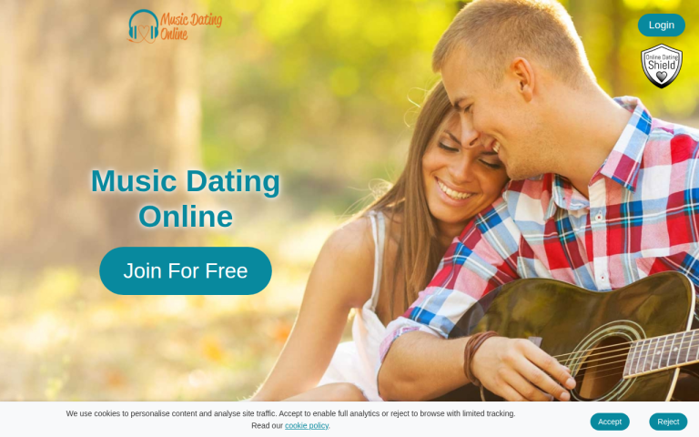 musicdatingonline.com Reviews & Reviews Website Screenshot