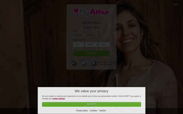 myaffair.co.uk Reviews & Reviews Website Screenshot