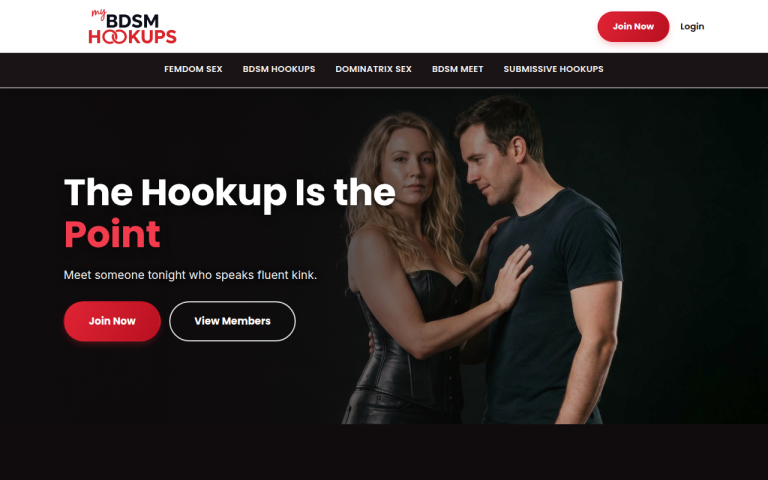 mybdsmhookups.com Reviews & Reviews Website Screenshot