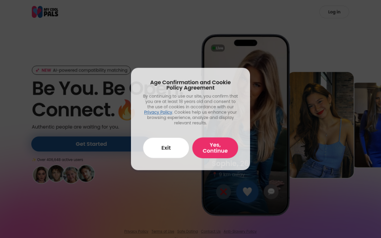 mycoolpals.com Reviews & Reviews Website Screenshot