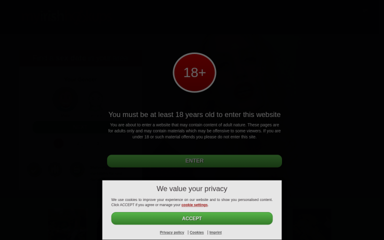 myirishhookups.com Reviews & Reviews Website Screenshot