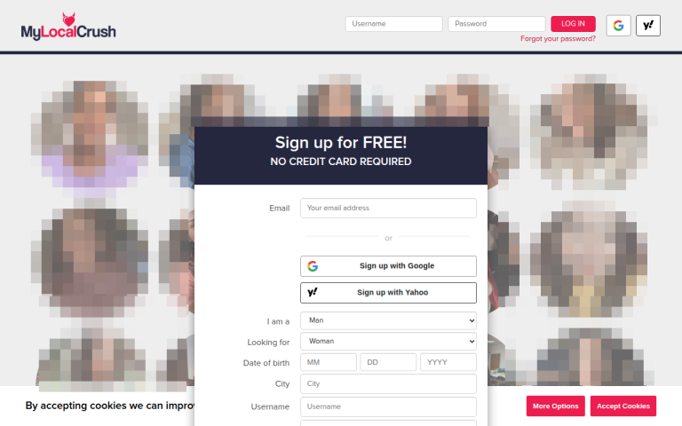 mylocalcrush.com Reviews & Reviews Website Screenshot