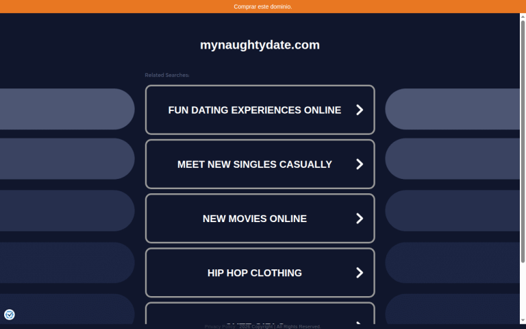 mynaughtydate.com Reviews & Reviews Website Screenshot