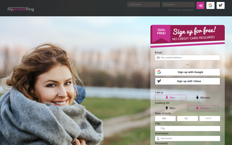 myprivatefling.com Reviews & Reviews Website Screenshot