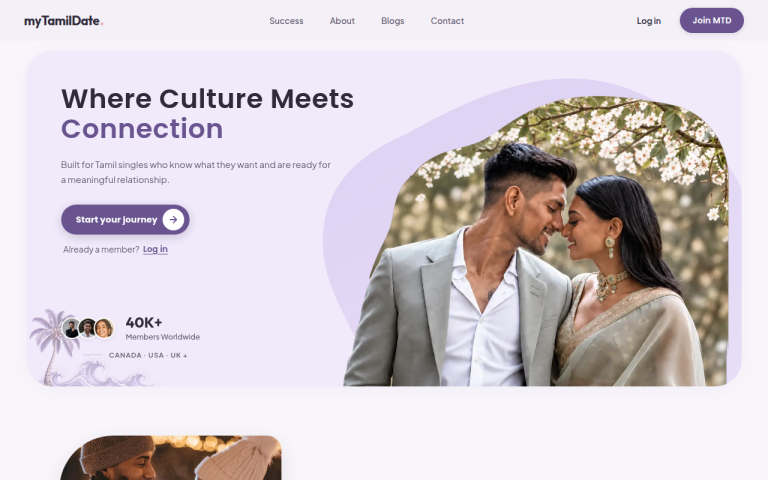 mytamildate.com Reviews & Reviews Website Screenshot