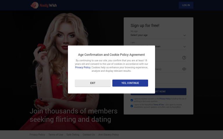 nastywish.com Reviews & Reviews Website Screenshot