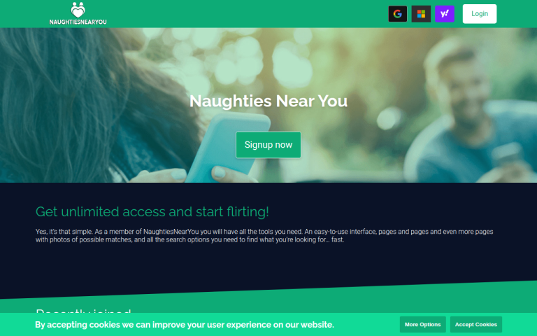 naughtiesnearyou.com Reviews & Reviews Website Screenshot