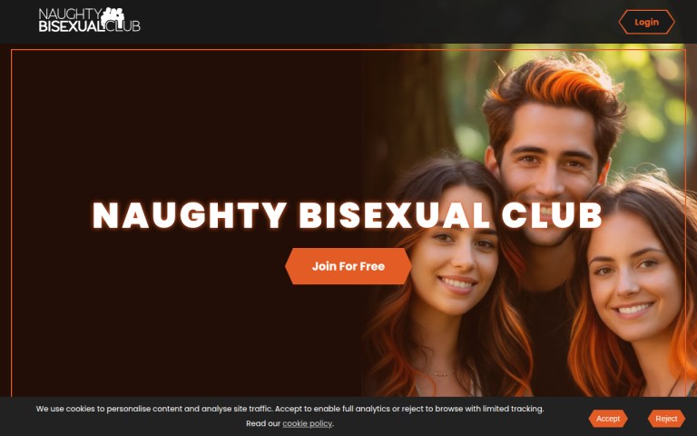 naughtybisexualclub.com Reviews & Reviews Website Screenshot