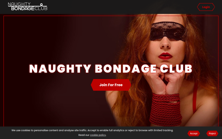 naughtybondageclub.com Reviews & Reviews Website Screenshot