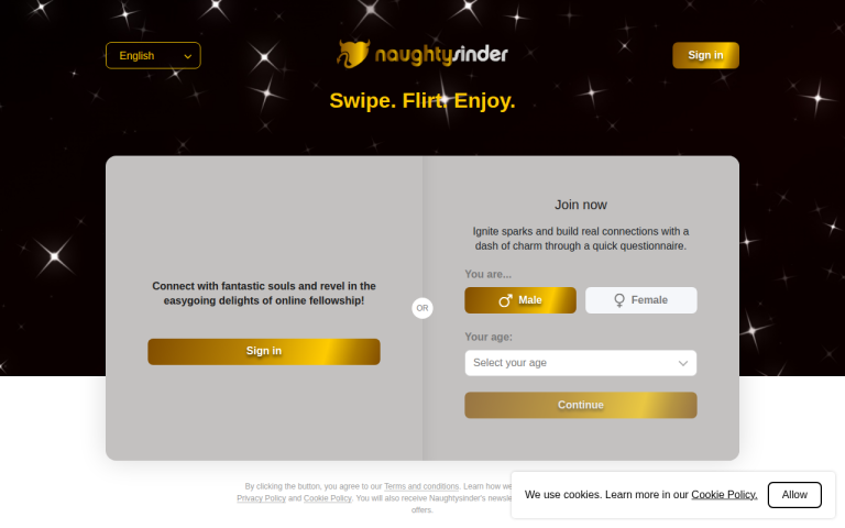 naughtysinder.com Reviews & Reviews Website Screenshot
