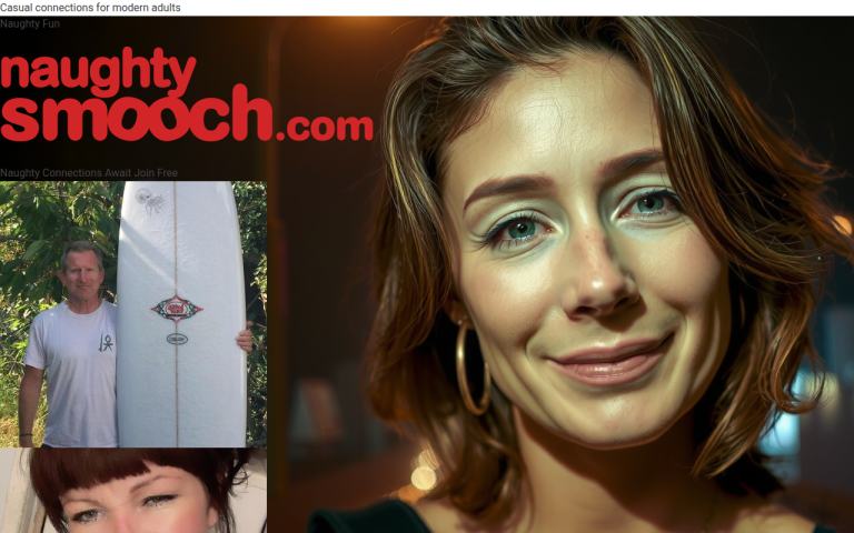 naughtysmooch.com Reviews & Reviews Website Screenshot
