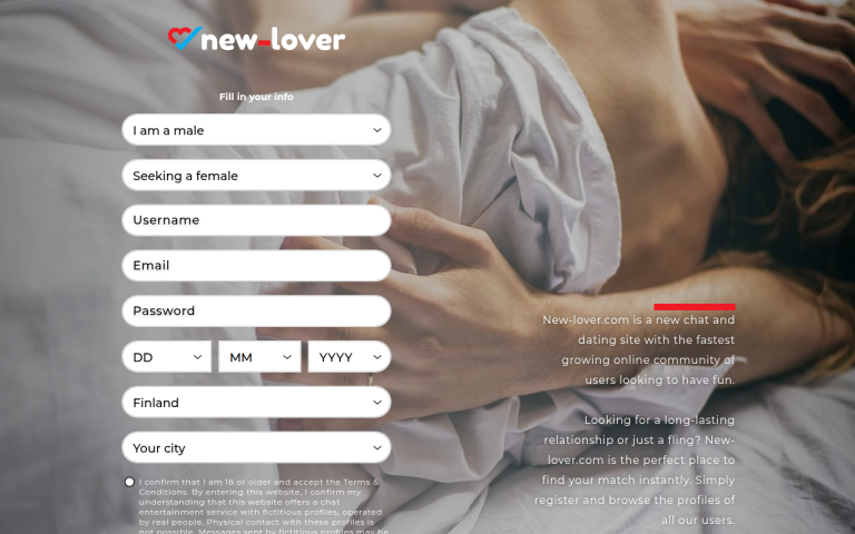 new-lover.com Reviews & Reviews Website Screenshot