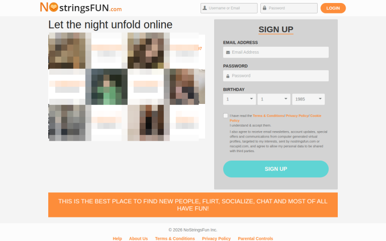 nostringsfun.com Reviews & Reviews Website Screenshot