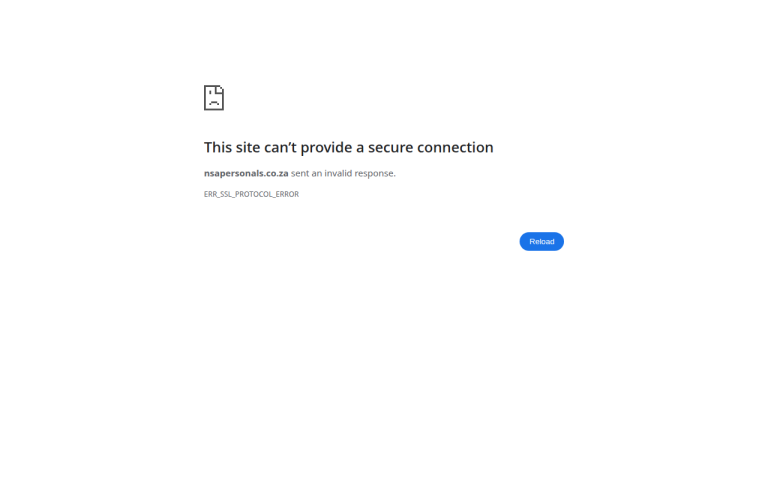 nsapersonals.co.za Reviews & User Experiences Website Screenshot
