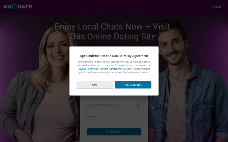 nu-date.com Reviews & Reviews Website Screenshot