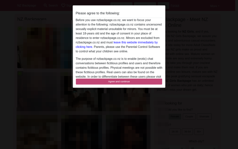 nzbackpage.co.nz Reviews & Reviews Website Screenshot