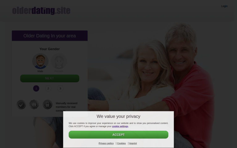 olderdating.site Reviews & Reviews Website Screenshot