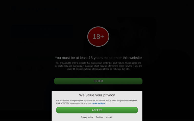 onlyguys.dating Reviews & Reviews Website Screenshot