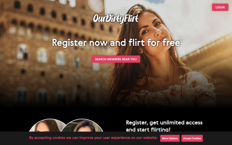 ourdirtyflirt.com Reviews & Reviews Website Screenshot