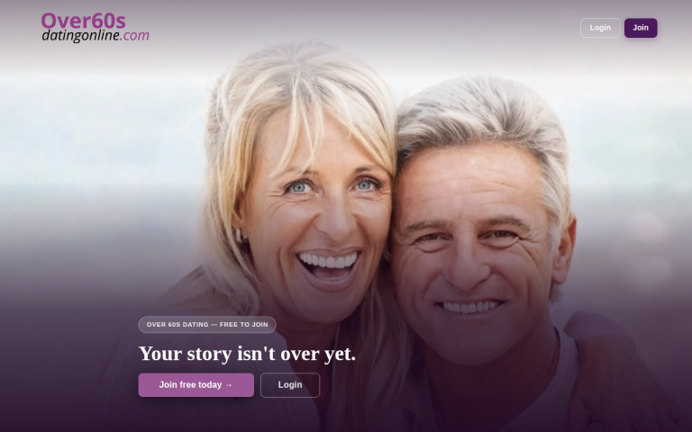 over60sdatingonline.com Reviews & Reviews Website Screenshot