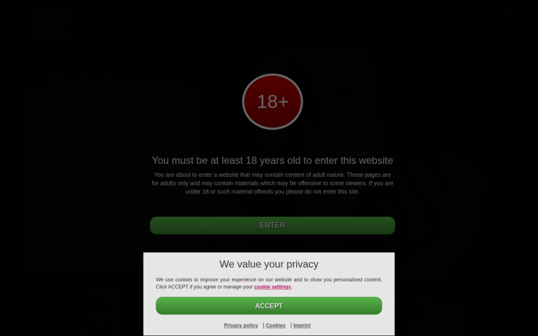 ozbdsm.com Reviews & Reviews Website Screenshot