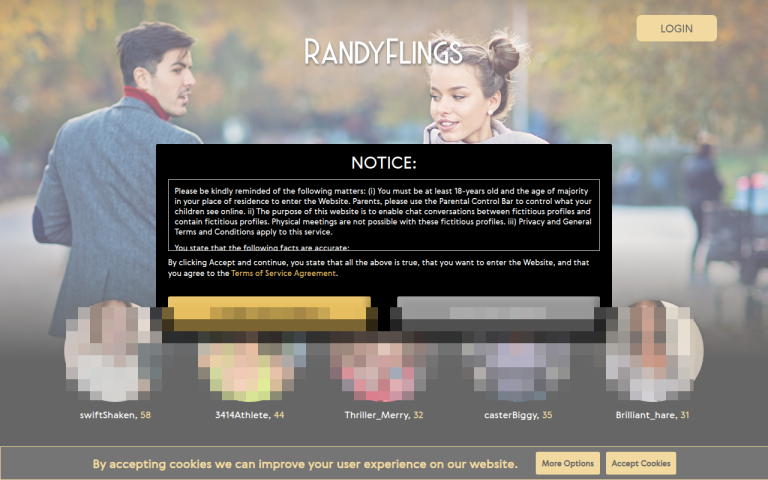 randyflings.com Reviews & Reviews Website Screenshot