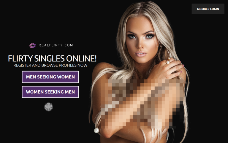 realflirty.com Reviews & Reviews Website Screenshot