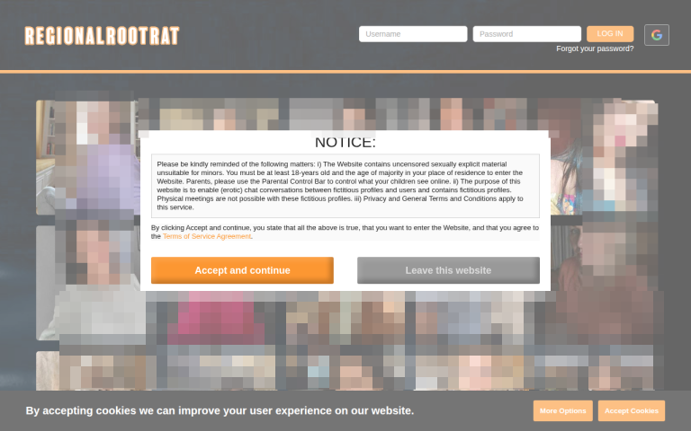 regionalrootrat.com Reviews & Reviews Website Screenshot