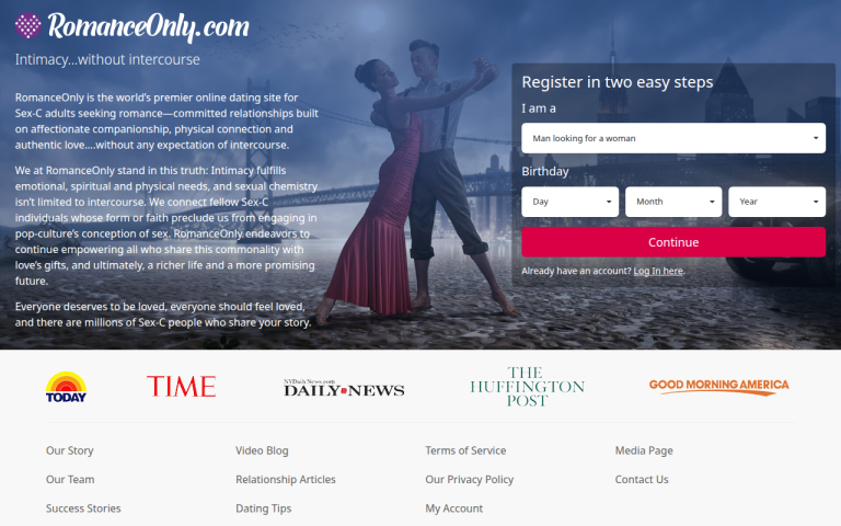 romanceonly.com Reviews & Reviews Website Screenshot